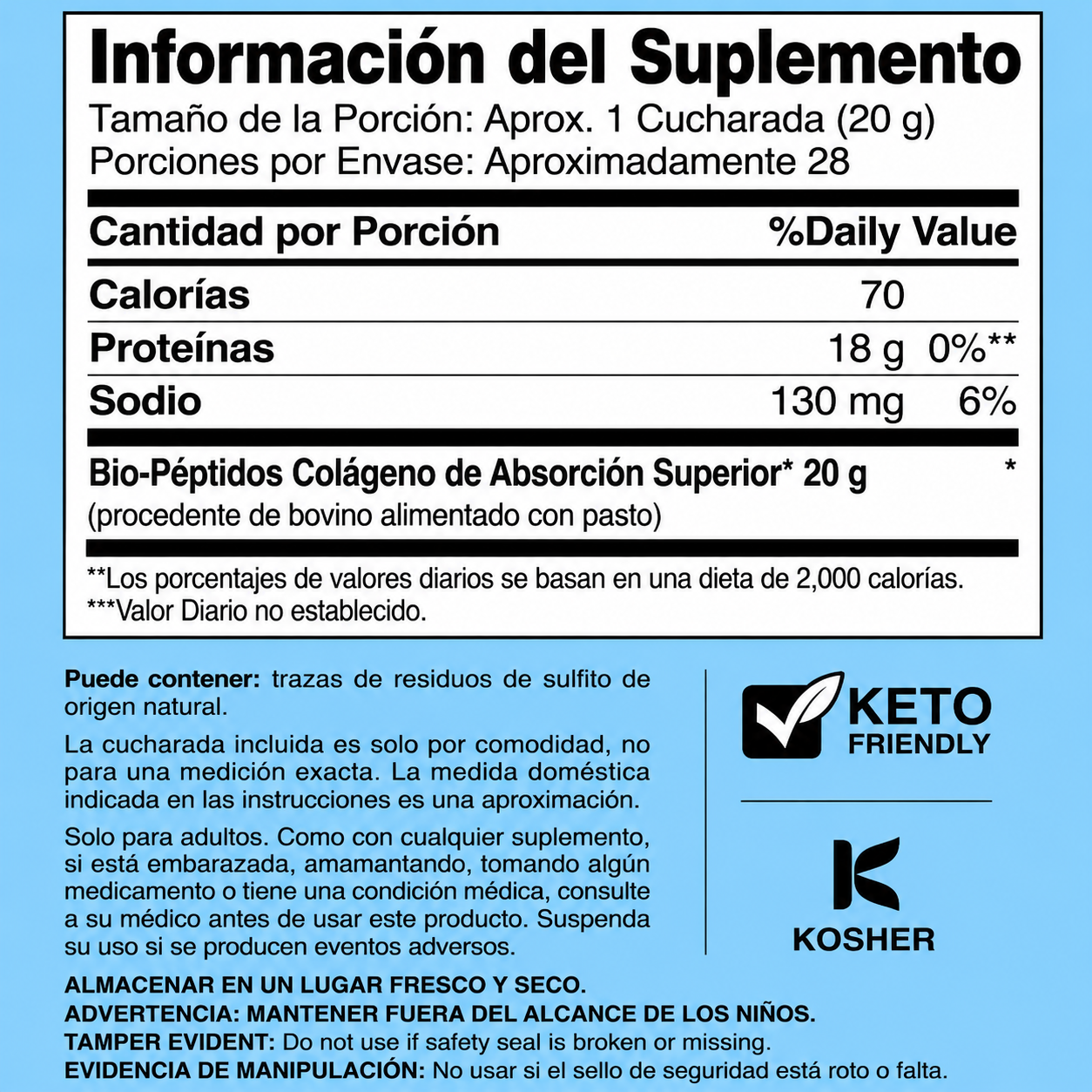 NeoCell™ Después de los 25, pierdes 1% de tu colágeno cada año.