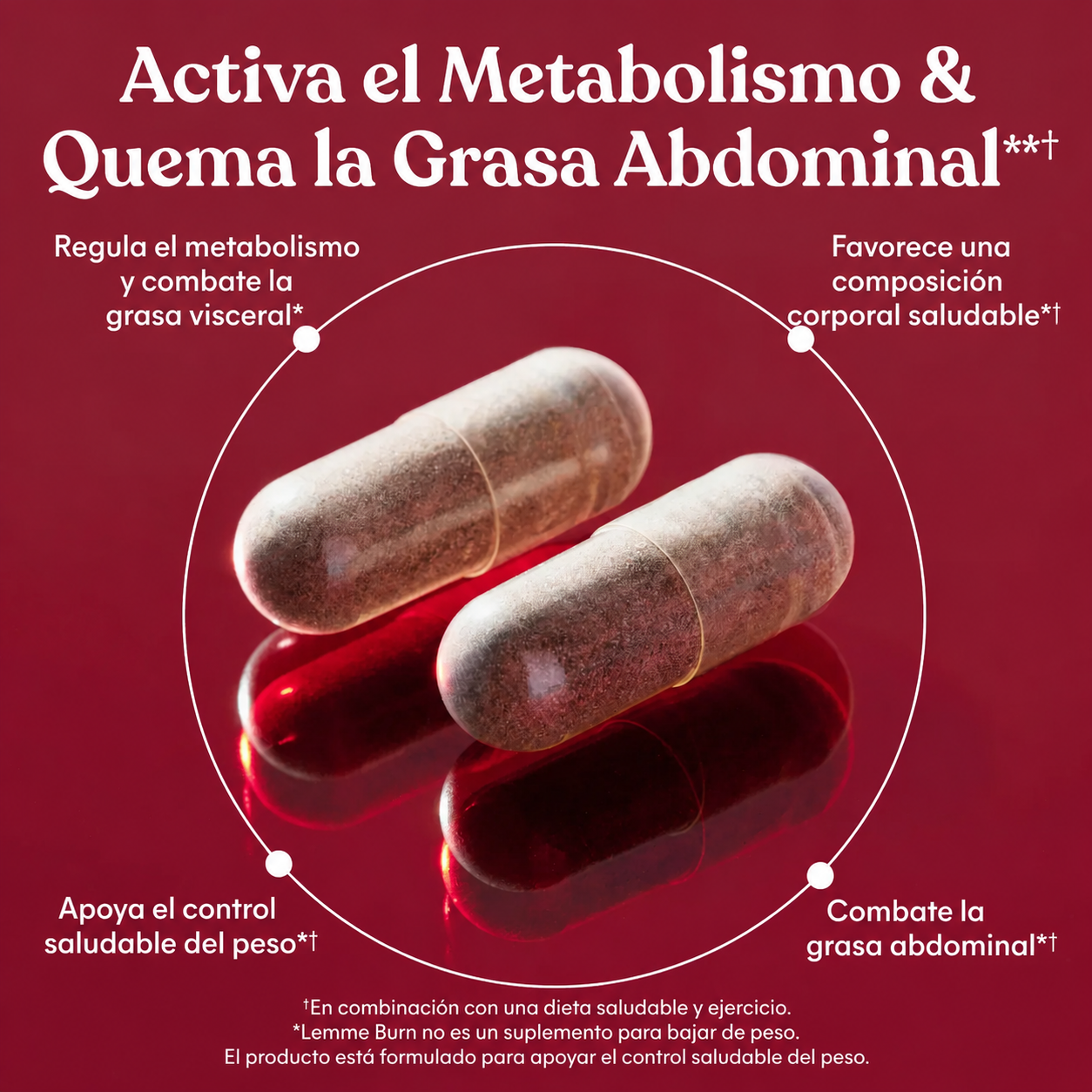 Lemme Burn ™ Activa tu Metabolismo - 60 Cápsulas