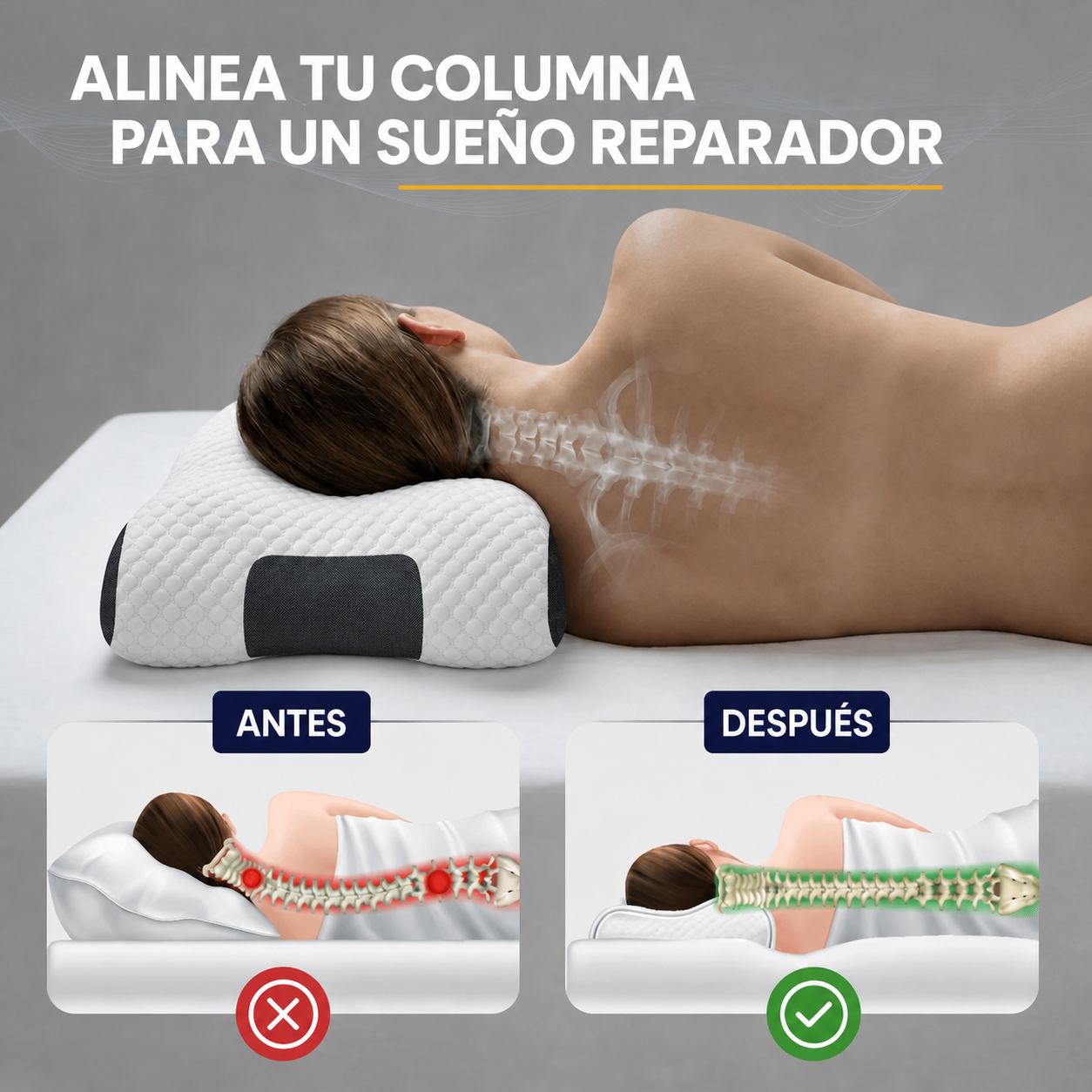 Almohada Protección Cervical Ortopédica™